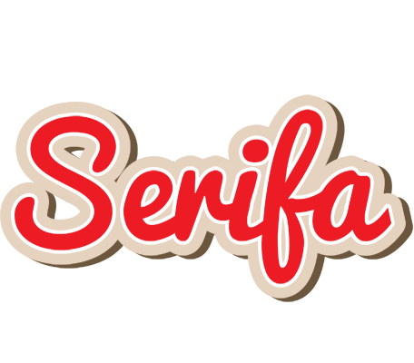 Serifa chocolate logo