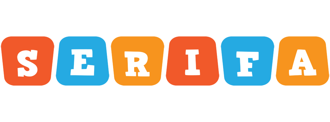 Serifa comics logo