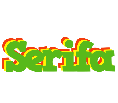 Serifa crocodile logo