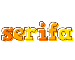 Serifa desert logo