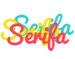 Serifa disco logo