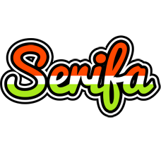 Serifa exotic logo