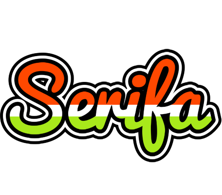 Serifa exotic logo