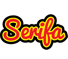 Serifa fireman logo