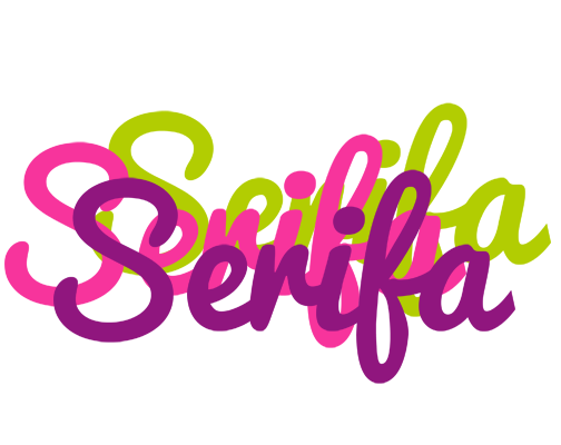 Serifa flowers logo