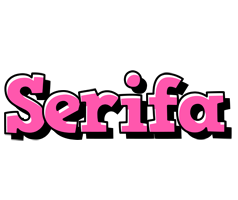 Serifa girlish logo