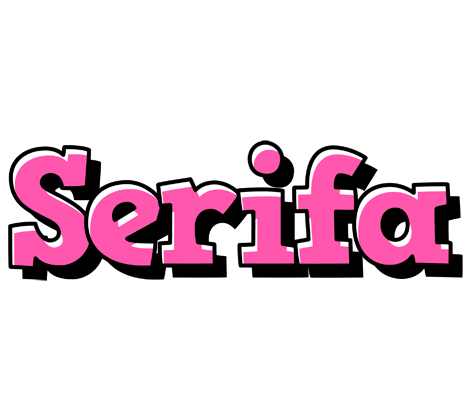 Serifa girlish logo