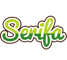 Serifa golfing logo