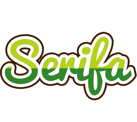 Serifa golfing logo