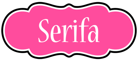 Serifa invitation logo