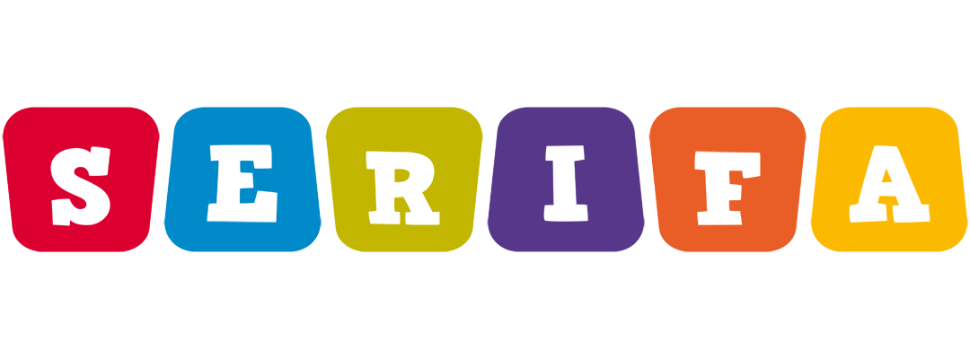 Serifa kiddo logo
