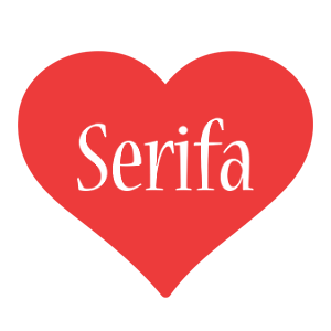 Serifa love logo