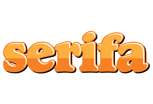 Serifa orange logo