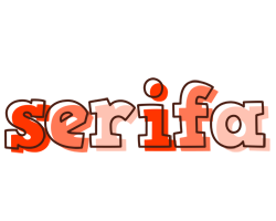 Serifa paint logo