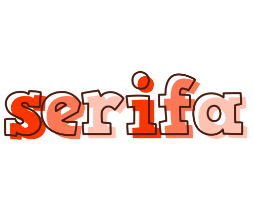 Serifa paint logo
