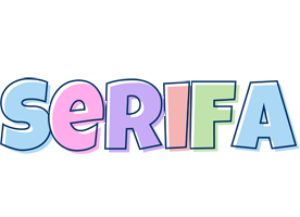 Serifa pastel logo