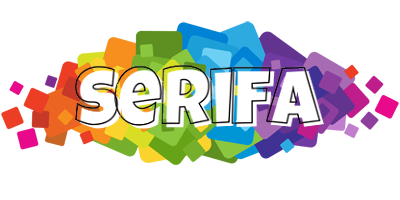 Serifa pixels logo