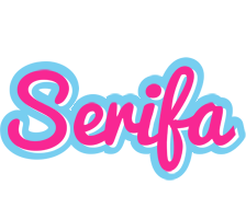 Serifa popstar logo