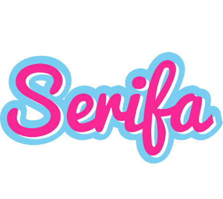 Serifa popstar logo