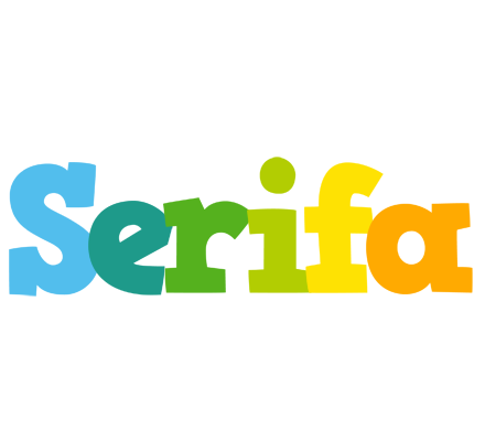 Serifa rainbows logo