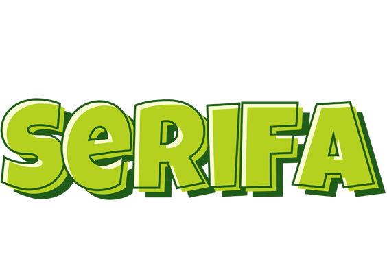 Serifa summer logo