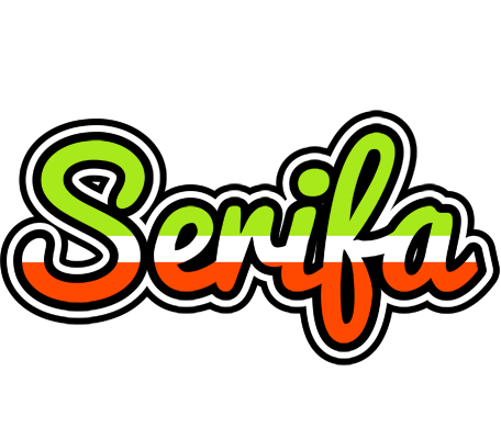 Serifa superfun logo