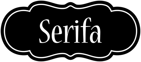 Serifa welcome logo