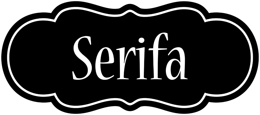 Serifa welcome logo