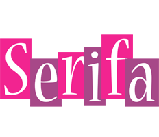 Serifa whine logo