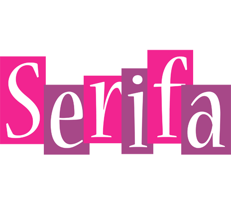Serifa whine logo