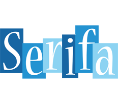 Serifa winter logo