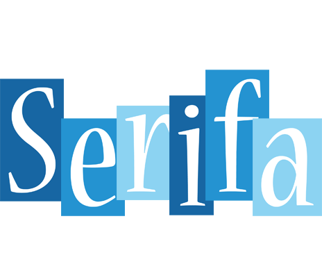 Serifa winter logo