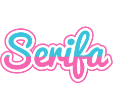 Serifa woman logo