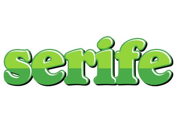 Serife apple logo