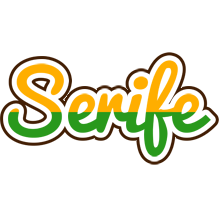 Serife banana logo