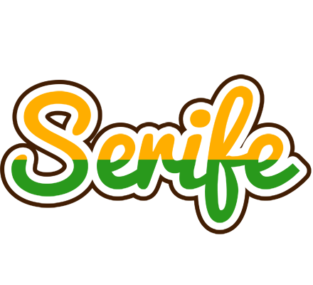 Serife banana logo