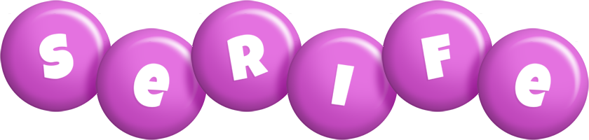 Serife candy-purple logo