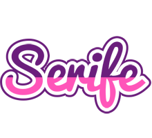 Serife cheerful logo