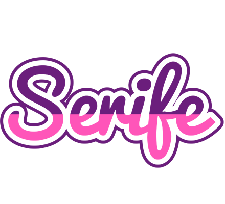 Serife cheerful logo