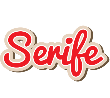 Serife chocolate logo