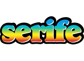 Serife color logo