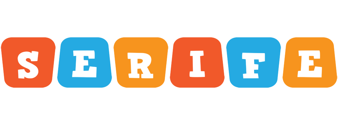 Serife comics logo
