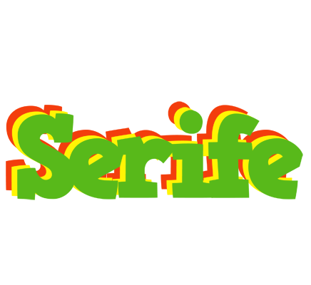 Serife crocodile logo