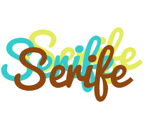 Serife cupcake logo