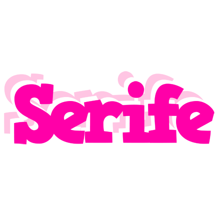 Serife dancing logo