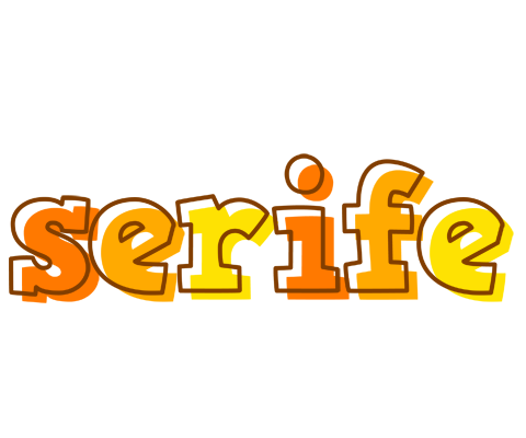 Serife desert logo