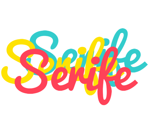 Serife disco logo