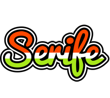 Serife exotic logo