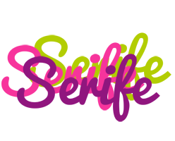 Serife flowers logo