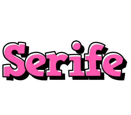 Serife girlish logo